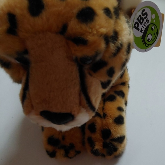 Miyoni Stuffed Animal  CHEETAH    BRAND NEW PBS TV - Picture 4 of 6